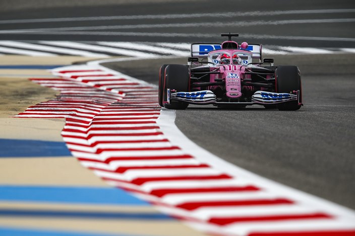 Viernes en Baréin - Racing Point, con ambos coches en el top ten