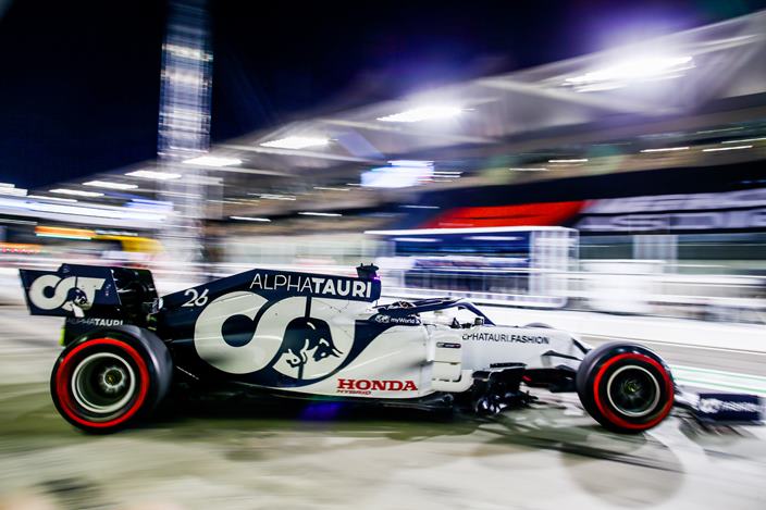 Viernes en Abu Dabi – AlphaTauri: luchando contra una zona media apretada