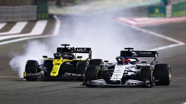 Domingo en Sakhir - AlphaTauri, perjudicados por la estrategia