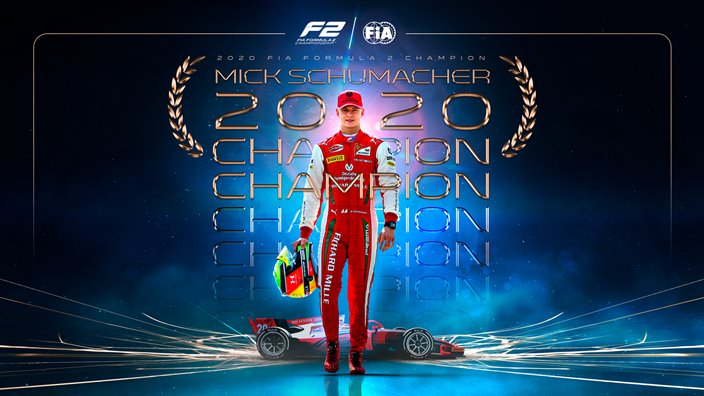 Mick Schumacher, nuevo campeón de la F2