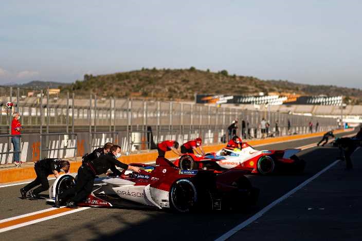 #PreSeasonTesting de Fórmula E: Günther lidera la última sesión de prácticas en Valencia
