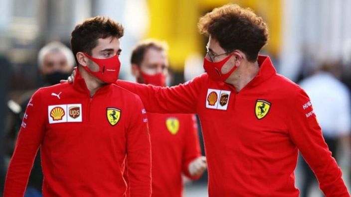 Binotto, sobre Leclerc y Schumacher: "A menudo los comparo"