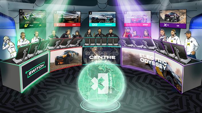 Extreme E revela un innovador ‘Command Center’