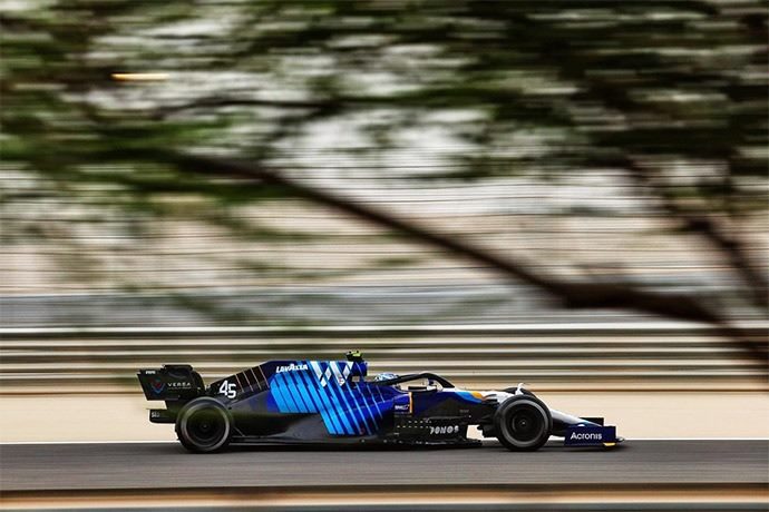 Test F1 2021: Día 1 - Williams trabaja con Roy Nissany