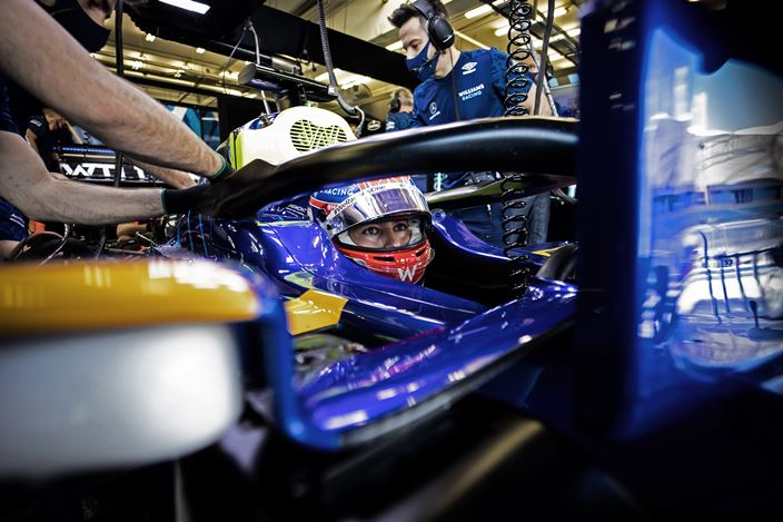 Test F1 2021: Día 3 - Williams se retira satisfecho de la pretemporada