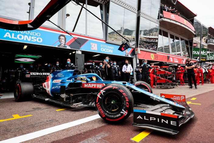 Alpine y su "doloroso" GP de Mónaco