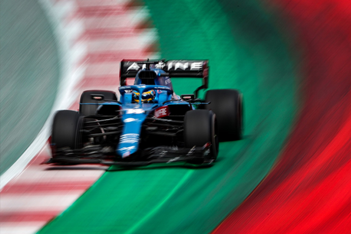 Domingo en Estiria - Alpine, de nuevo en los puntos con Fernando Alonso
