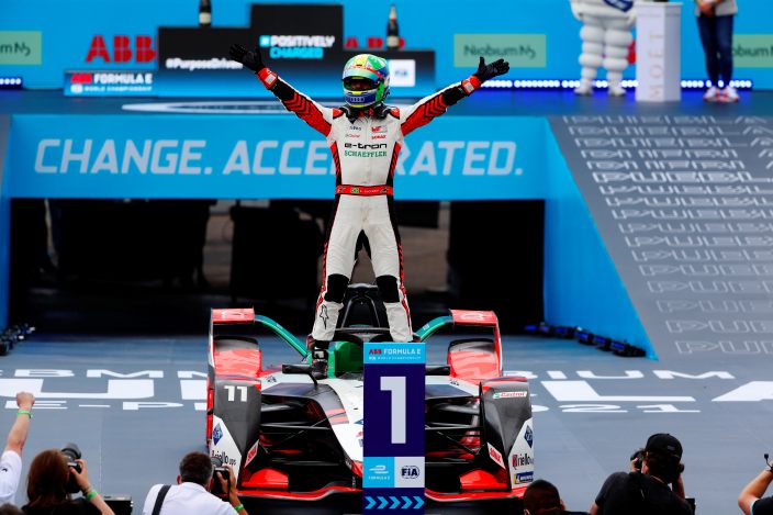 Di Grassi se lleva el primer #PueblaEPrix
