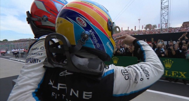 Alpine se deshace en elogios hacia Alonso: "Estuvo absolutamente increíble"