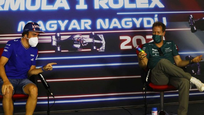 Vettel, sobre Alonso: "Siempre disfruté luchar contra él"