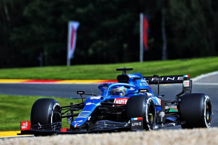 Viernes en Bélgica - Alpine amenaza con ser la tercera fuerza