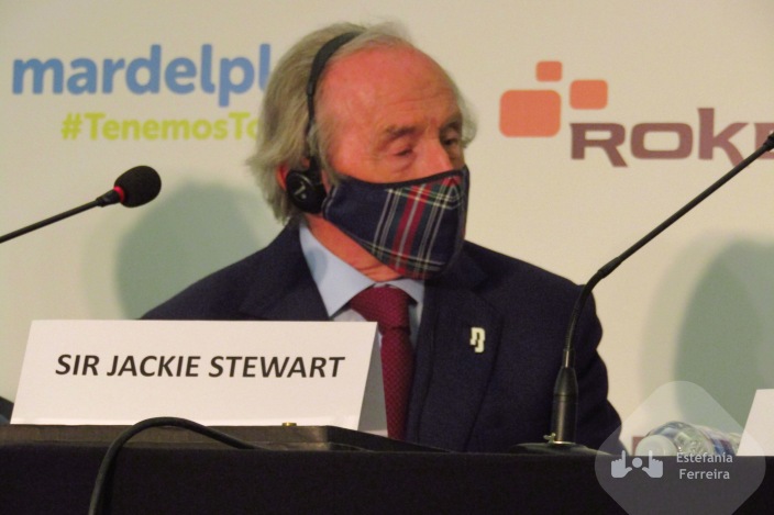 Tributo a Fangio: Sir Jackie Stewart en Mar del Plata