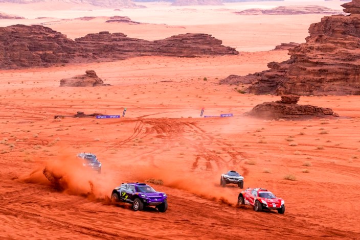 Semis y Crazy Race en el #DesertXPrix