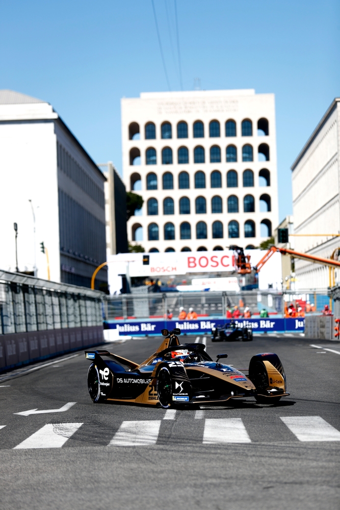 Jean Eric Vergne larga en pole para carrera 2 del #RomeEPrix