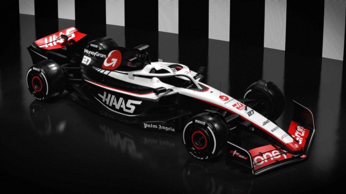 Haas VF-23: Vuelta al negro