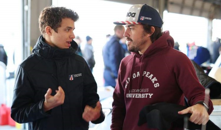 Norris puede superar a Alonso, según Brown