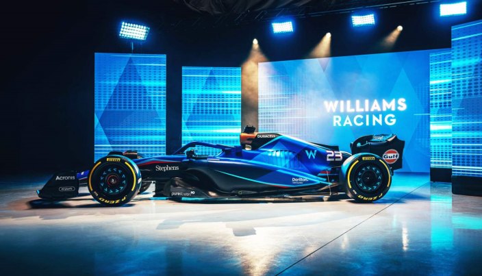 Williams presenta su nueva arma para esta temporada, el FW45