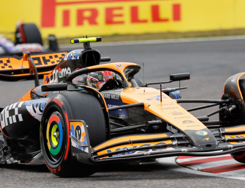 Lando Norris se lleva la ‘pole’ al sprint bajo la lluvia con Alonso tercero