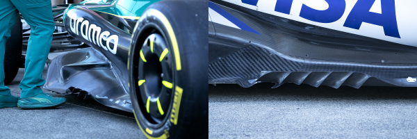 Suelos de Aston Martin y Racing Bulls para el GP Emilia-Romagna