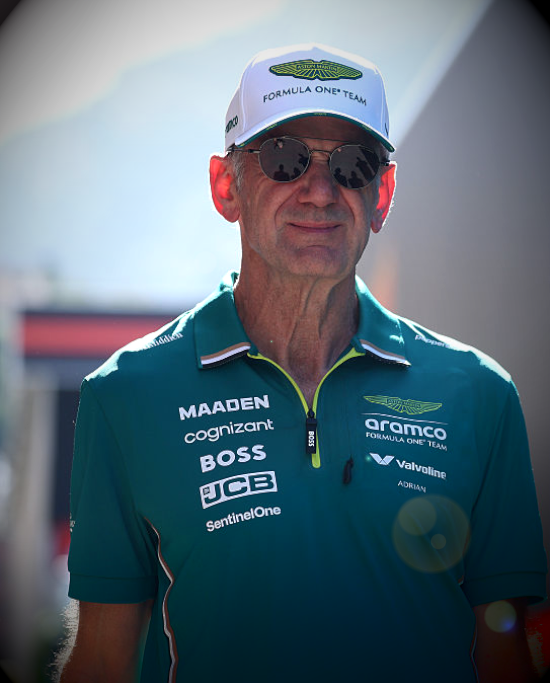 Adrian Newey con Aston Martin en Mónaco