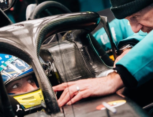 Fernando Alonso cierra el Barcelona Shakedown al volante de su nuevo AMR26