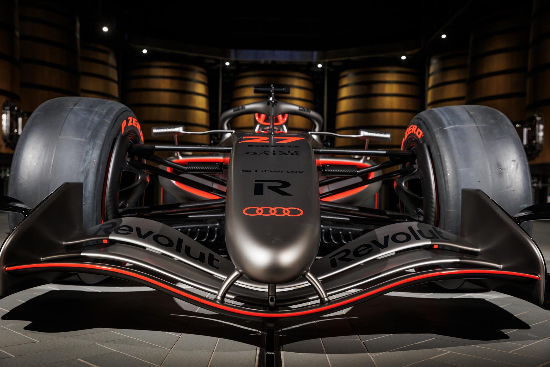 Audi presenta su R26 en las bodegas de Marqués de Murrieta