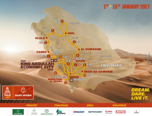 Dakar 2027 |  Unveiled the route